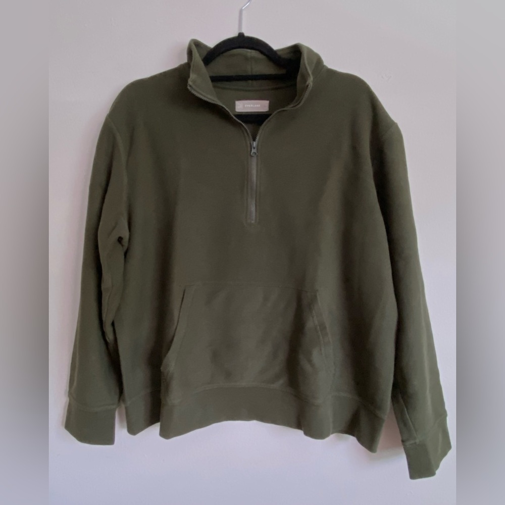Everlane Half Zip Pullover